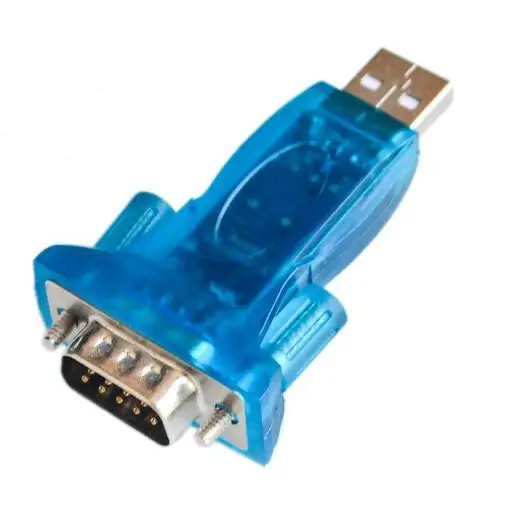 1pcs New USB 2.0 to RS232 Serial Converter 9 Pin Adapter for Win7/8 Wholesale