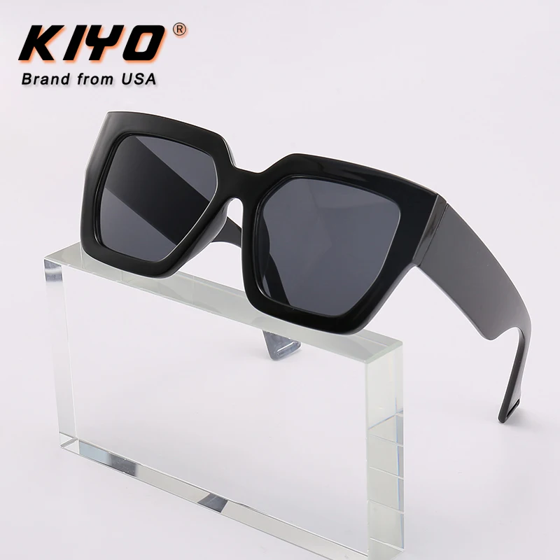 

KIYO Brand 2021 New Women Men Square Sunglasses PC Vintage Sun Glasses High Quality UV400 Driving Eyewear 3922