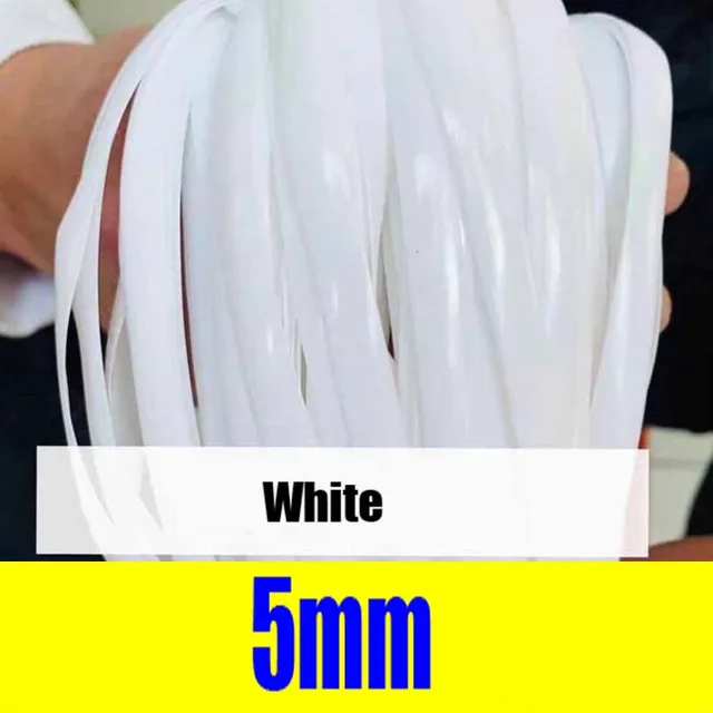 82 Types 10 Meters PE Flat Round Synthetic Rattan Material DIY Weaving Rope Knit Repair Furniture Bed Sofa Chair Table Basket 82