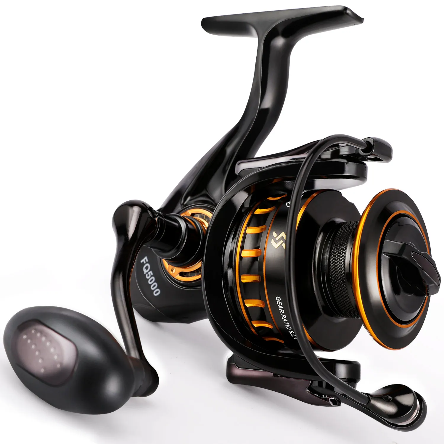 Sougayilang New Spinning Fishing Reels 5.2:1 Gear Ratio 12+1BB Saltwa