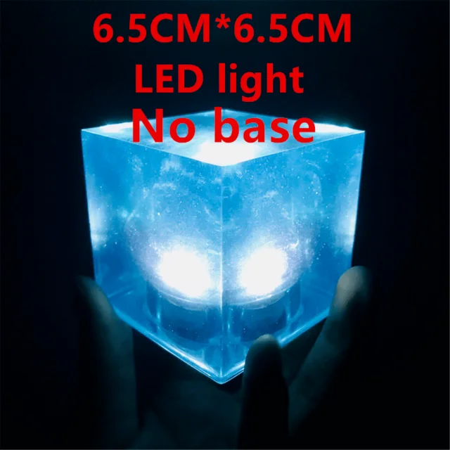 6.5CM Loki Cosmic Cube cosplay Prop Светящиеся Кубики креативный пульт дистанционного управления фигурка куклы игрушки Коллекционная модель игрушки подарок WZP понг - Цвет: 6.5CM