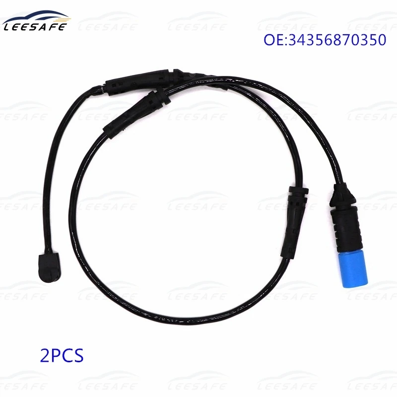 

2PCS 34356870350 Rear Brake Pad Wear Sensor for BMW X3 G01 F97 X4 G02 F98 Brake Induction Wire Replacement 2017-2019