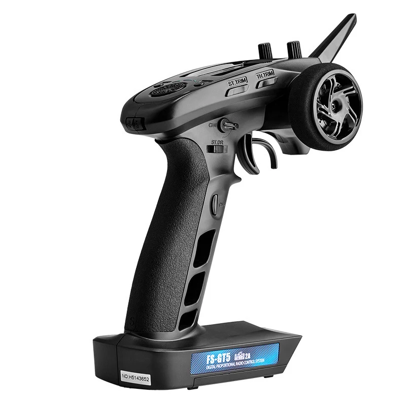 

Transmitter FS-GT5 with FS-BS6 Receiver Built-in Gyro Fail-Safe 2.4G 6CH for RC Car Boat OD889