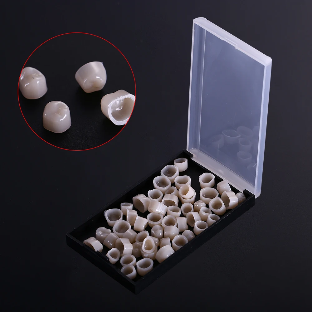 Scatola Di Corone Dentali Temporanee In Porcellana, Per Denti Anteriori E Posteriori, Resina, Molari