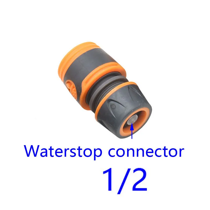Garden Hose Connector 1/2 3/4 1 Inch Quick Waterstop 16mm 20mm 25mm Hose Repair Garden Water Gun Fittings 1pcs
