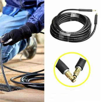 

6m 8m 10m 160bar Pressure Washer Water Cleaning Hose Thick Fiber Car Cleaning Cloth Washing for Karcher K2 K3 K4 K5