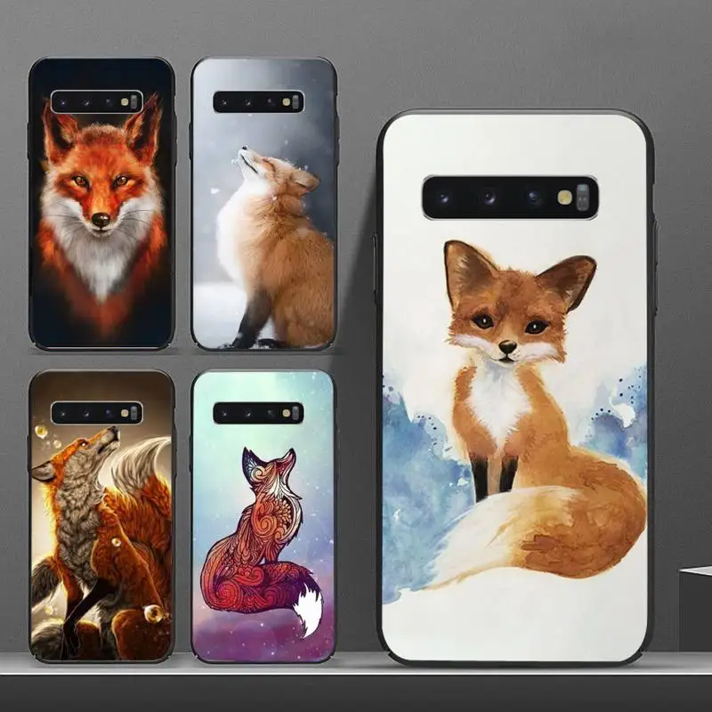 Чехол для телефона Fox Samsung galaxy S 8 9 10 20 21 30 A 50 51 70 note plus Ultra 5g | Мобильные телефоны и
