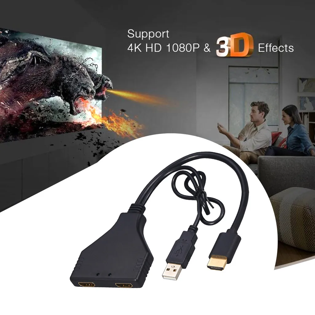HDMI штекер к мини кабель Шнур 1080P видео адаптер для аудио кабеля кабель|Кабели VGA| |
