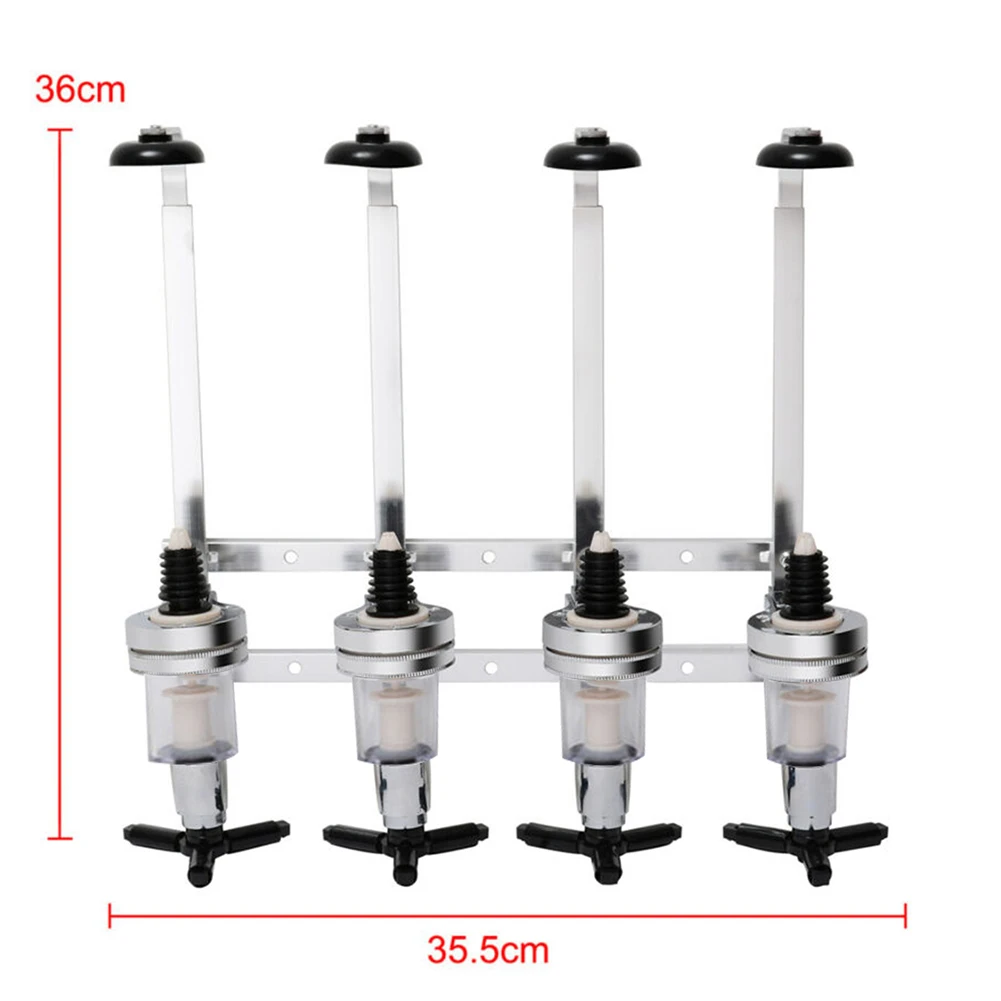 4 подставки для бутылок оптика настенный диспенсер вина держатель напитков бар