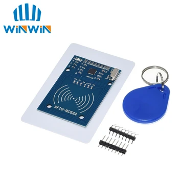 

20pcs MFRC-522 RC522 RFID RF IC card sensor module to send Fudan card,Rf module keychain