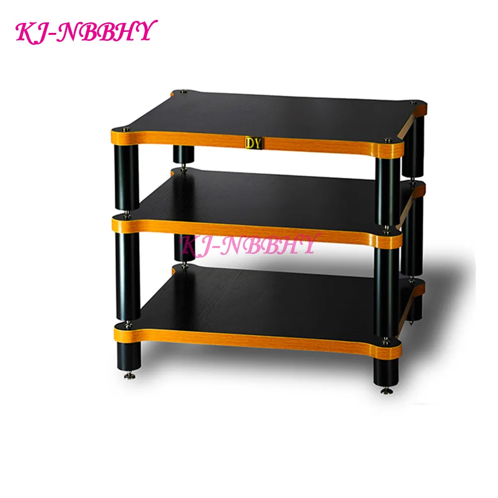 3 Layer Solid Wood Hifi Amplifier Rack Amplifier Speaker Audio Amplifier
