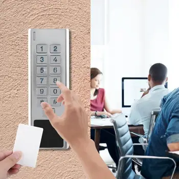 

Waterproof Metal Card Password Security Access Control Keypad for Employee Attendance