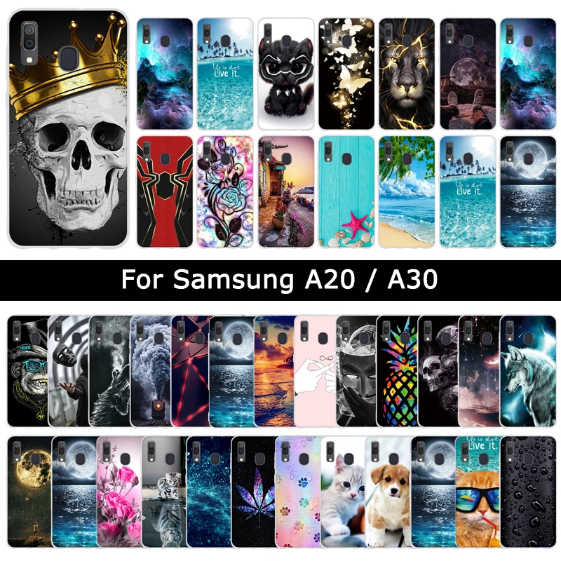 Силиконовый чехол для Samsung Galaxy A20 A30 | Мобильные телефоны и аксессуары