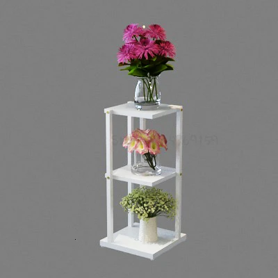 height72cm Airs крытый гостиной Крытый стальной деревянный угловой цветочный шкаф разряда цветочный горшок зеленый Luo Botany Многоэтажный каркас - Цвет: height72cm