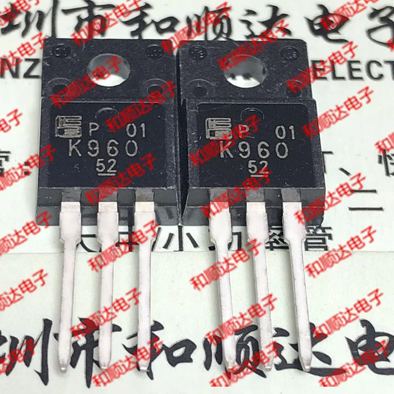 5 предметов в партии, K960 2SK960 TO-220F 900V 3A TO220F