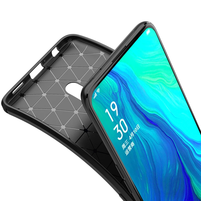 Для Oppo Reno 2 Z чехол Роскошный кожаный бизнес-чехол для Oppo Reno 10X zoom чехол ТПУ Силиконовые аксессуары(XS0311