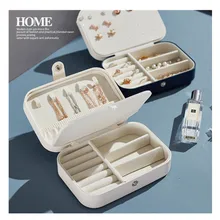 Аксессуары для макияжа подарочный Pochette Maquillage ресницы чехол губная помада Органайзер коробка путешествия ювелирные серьги многофункциональная упаковка