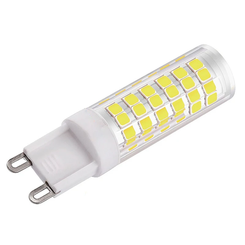 

ELEG-5 pcs G9 LED Bulb - 7W / 550LM, 60 Watt Halogen Bulbs Equivalent 6000K 360 Degree Beam Angle [Energy Class A+] daylight wh