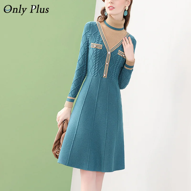 A-lijn jurk blauw elegant Mode Jurken A-lijn jurken 
