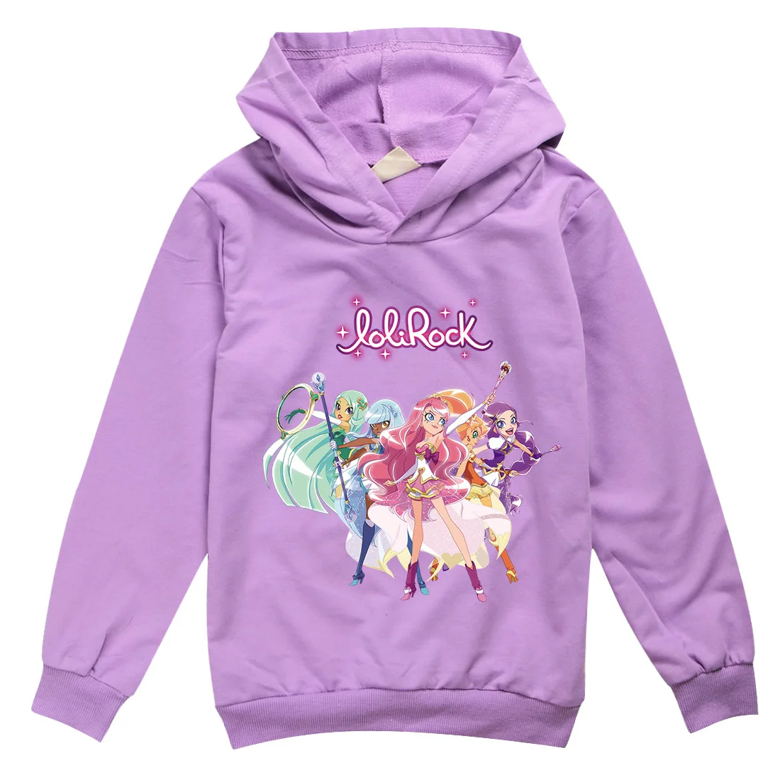 LoliRock осенняя одежда для детей хлопковые топы с длинным рукавом девочек 8-12