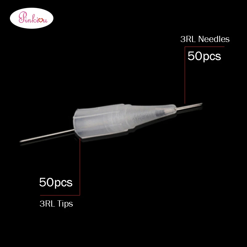50 шт. иглы для татуажа бровей с 3RL типсами|3rl tattoo needles|tattoo needlestattoo needles 3rl |