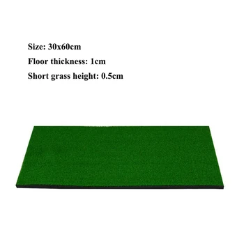 

Golf Hitting Mat Golf Training Aids Rubber Grassroots Golf Chipping Driving Cutting Mat