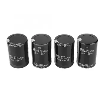

4 Pcs 450V 470 Aluminium Electrolytic Capacitor for Inverter Welding Machine 35x50mm