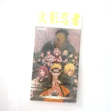 180 шт./кор. Наруто Аниме открытка поздравительная открытка с сообщением Рождественский подарок игрушки для детей