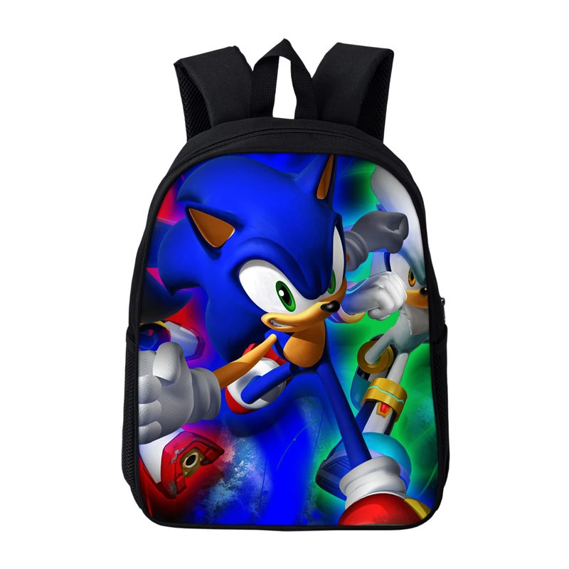 28 Sac Dos Мультфильм Mochila Соник Ежик Одиночная молния аниме рюкзак для путешествий школьный сумки для девочек-подростков plecak Bookbag - Цвет: 28