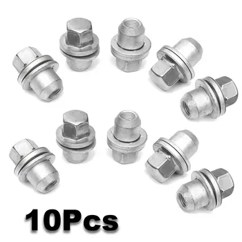 

New Stainless Steel 5Pcs 10Pcs Wheel Nut Cap For Land Rover Discovery 3 & 4 #RRD500290 SFN-500510 2004 2005 2006 2007 2008 2009