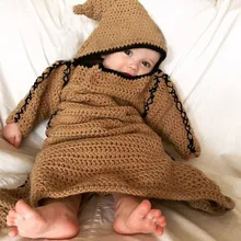 Детское хлопчатобумажное одеяльце вязаное зимнее одеяло для новорожденного Пеленальный спальный мешок коляска обертывание 0-18 м пеленание новорожденного фото
