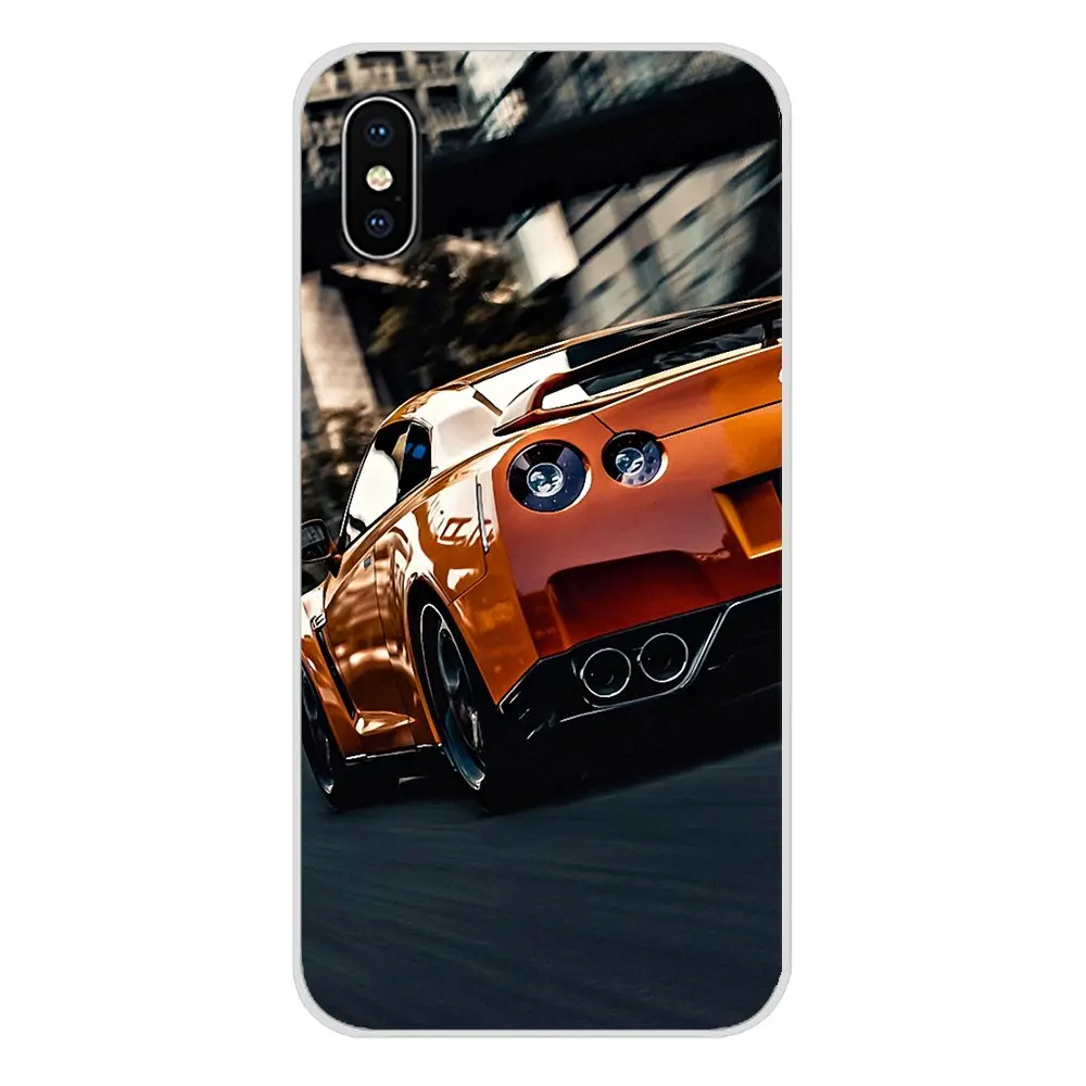 images 9 Soft Transparent Shell Covers JDM Car NISSAN GTR Metal For Samsung Galaxy J1 J2 J3 J4 J5 J6 J7 J8 Plus Prime - Color: images 9