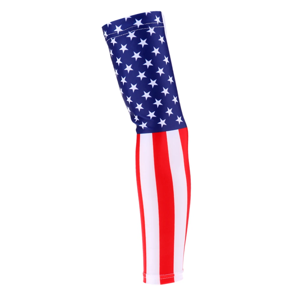1 piece sports arm sleeve Men Women Adult Kids Non-Slip Cooling for All Sports Basketball Baseball Football Golf Cycling 