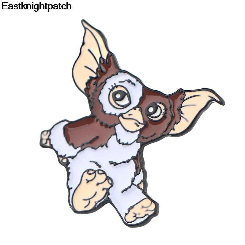 12 шт./лот Gremlins пара мультфильм цинковый сплав галстук булавки футболки значки Сумка Одежда Кепка рюкзак броши для обуви для мужчин или wemen E0987