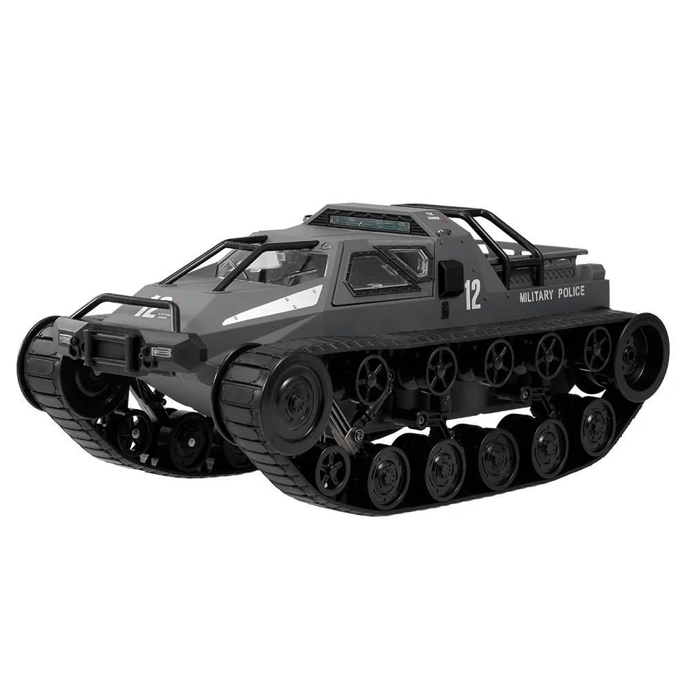 Rechargeable RC Tank Car Remote Control Car 1/12 2.4GHz Gifts Toy 360° Rotating Vehicle Gifts for Boys Girls Teens and Children