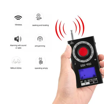 

Multi-Functional Full Frequency Band Signal Detector Mini 1MHz-6.5GHz Wireless Signal Detector