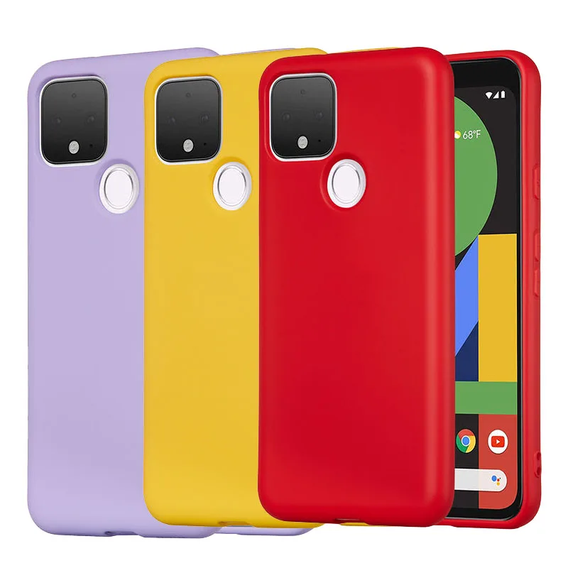 Чехол для Google Pixel 4A 5G модный Ультратонкий Мягкий силиконовый ударопрочный