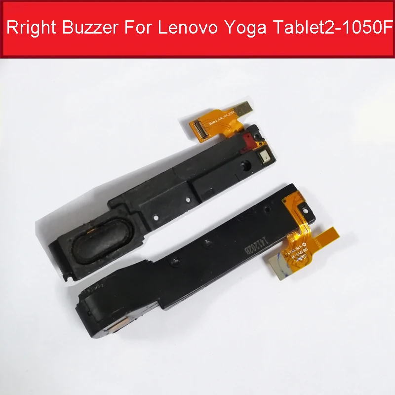 Right Speaker Connected to Headphone Jack Flex Cable For Lenovo Yoga Tablet 2 1050F Loudspeaker Ringer Flex Cable Repair Parts