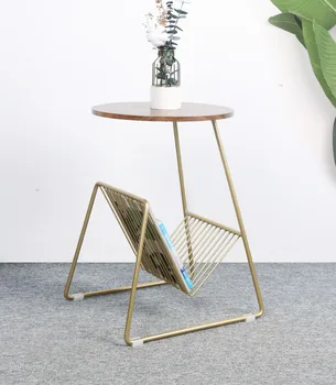 

Panel smooth Nordic Internet celebrity tea table environmentally friendly tasteless small apartment sofa corner table environmen