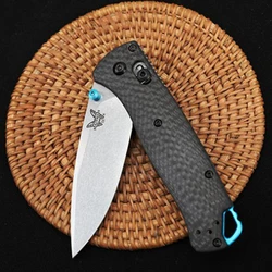 Couteau pliant tactique à manche en Fiber de carbone, couteaux militaires de poche de Camping, EDC Tool 1, 535 3 