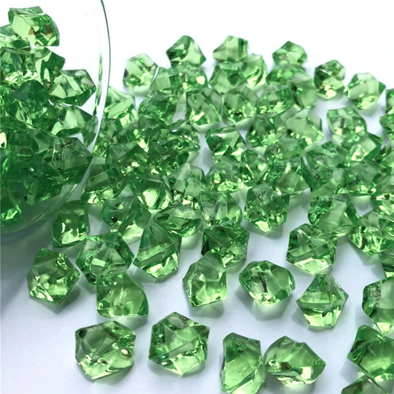 

Home Decor Ornament Craft Gift Rhinestones Acrylic Crystal Gem Stone ICE Rocks