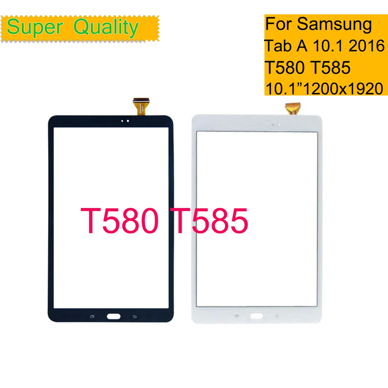 10 шт./лот для Samsung Galaxy Tab 10,1 2016 T580 T585 SM-T580 SM-T585 Сенсорный экран планшета Сенсор Панель Tablet Замена