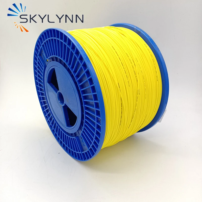 1000 Meter Per Drum SC APC and UPC Polished SX Core 2.0mm OS2 G652D SM Fiber Optic Patch Cord With Yellow LSZH Jacket