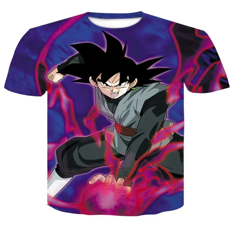 Мужская 3D футболка Dragon Ball Z Ultra Instinct Goku Super Saiyan God Blue Vegeta летняя с рисунком 4XL| |