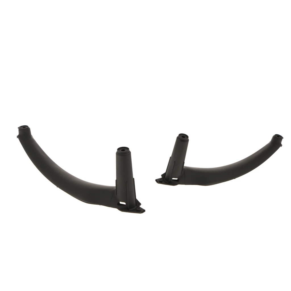 ABS Car Inside Left Right Door Panel Handle Pull Trim Cover For 07-14 BMW X5 E70E71/E72 X6 SAV Quantity: 2
