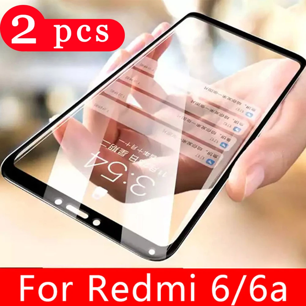 2 шт. закаленное стекло для xiaomi redmi note 8 pro 8A Защитная пленка экрана телефона 7A 7