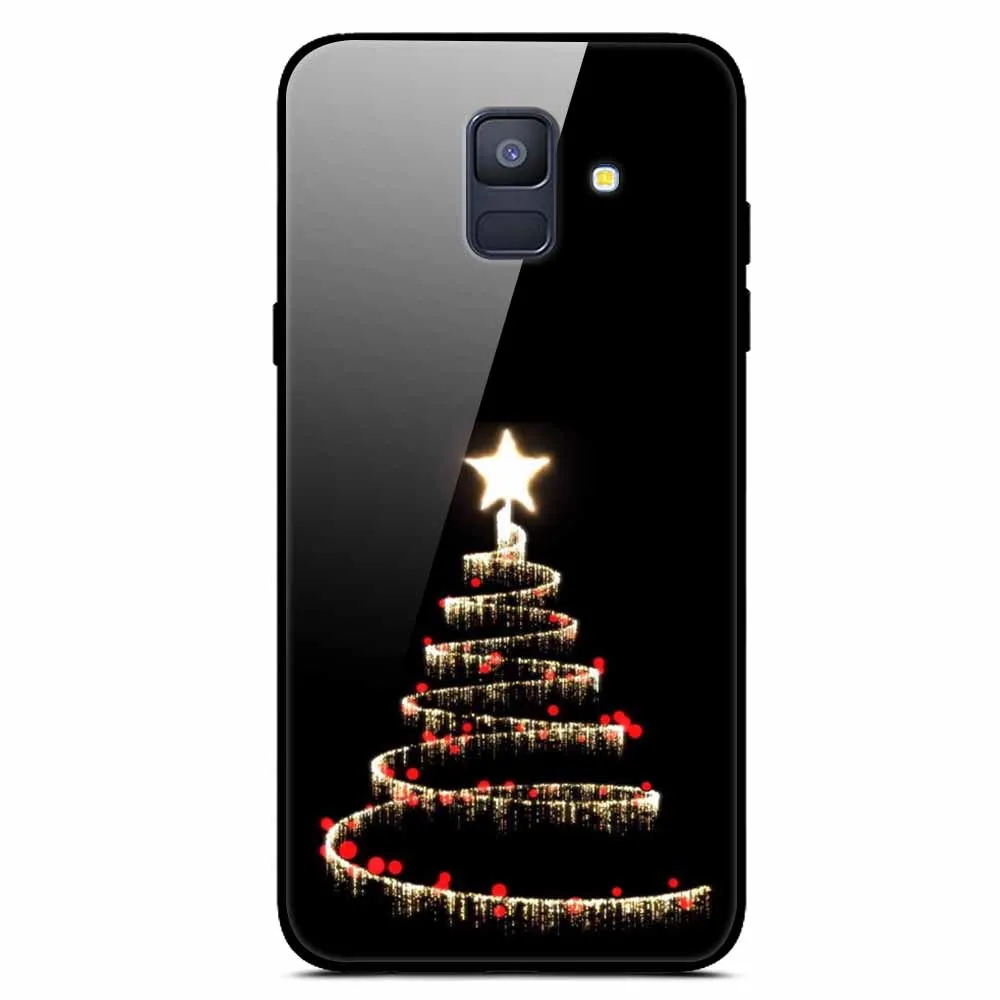 Закаленное Стекло чехол для samsung Galaxy A8 A530 A530F Чехол Мягкий бампер чехол для samsung A8 плюс A730 A730F чехол для телефона - Цвет: 28