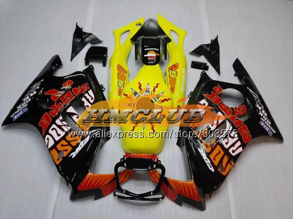 Корпус для HONDA CBR600RR CBR 600F3 FS CBR 600 F3 1995 1996 67CL. 64 600CC CBR600FS CBR600F3 CBR600 F3 95 96 Обтекатели светло-зеленый - Color: No. 2