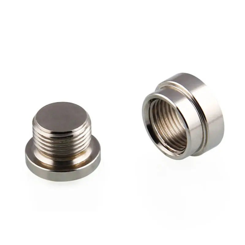 

O2 Oxygen Sensor Extension M18 X 1.5 Bung+Plug Nut+Cap Accessories Kit