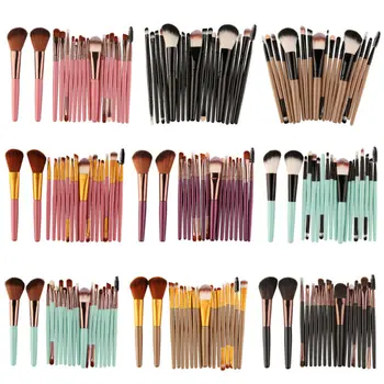 

New Fashion 18PCS Kabuki Make up Brushes Set Makeup Foundation Blusher Face Powder Brush